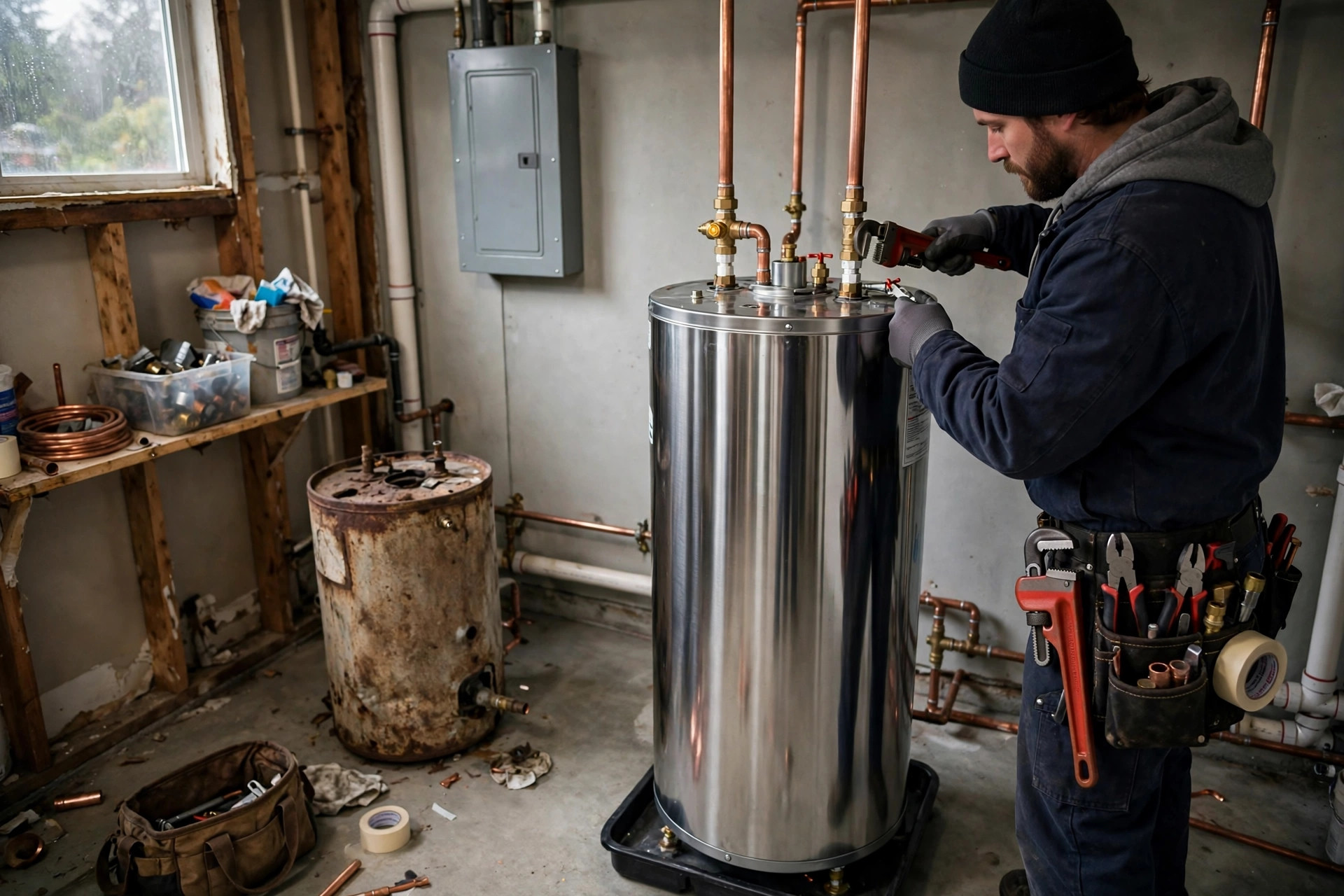 affordable water heater install portland 2026