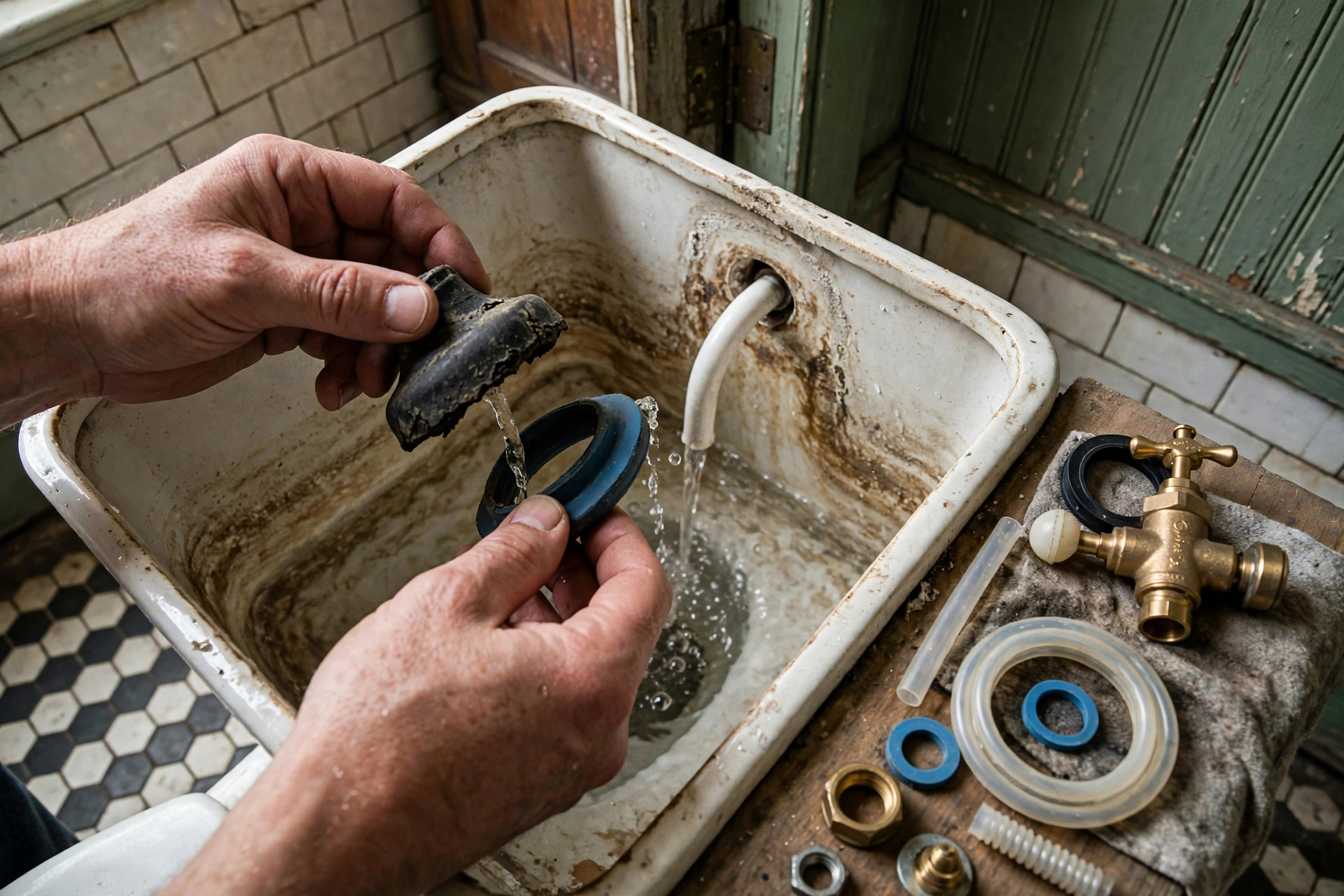 Fixing Running Toilets in Older Portland Homes