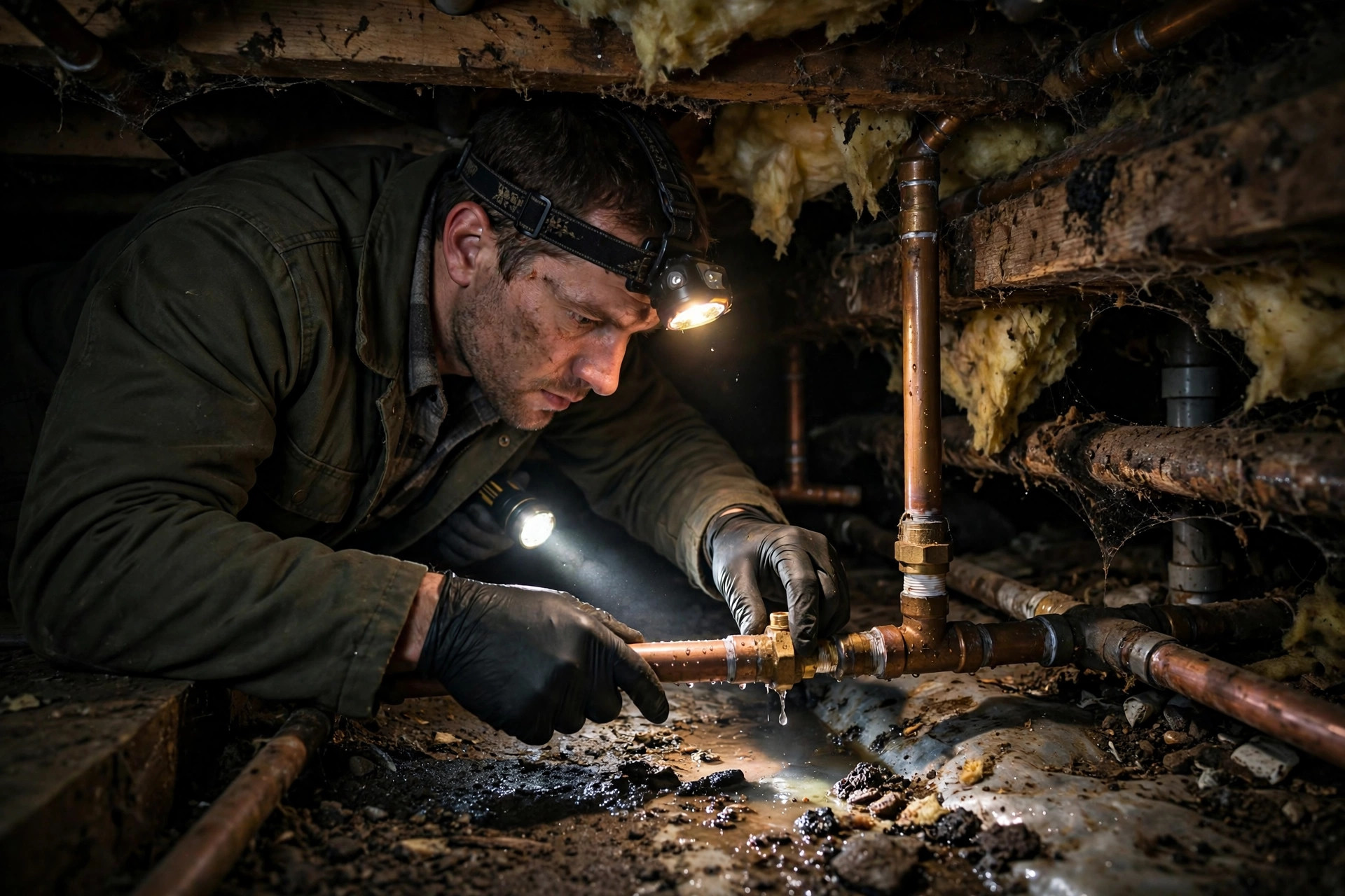 How to Test for Leaks in Portland Crawl Spaces
