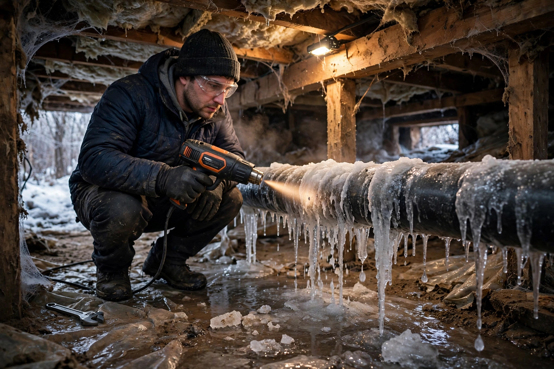 Frozen Pipe Thawing in Portland, OR