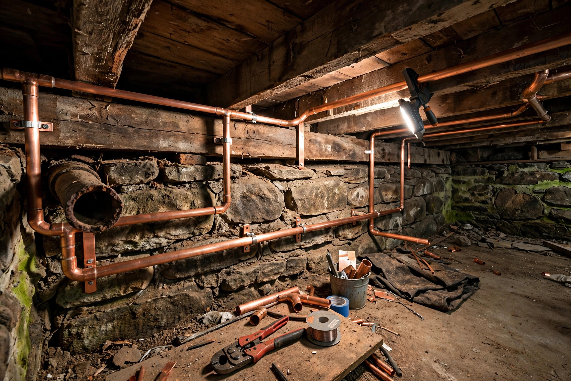 Plumbing in forest park