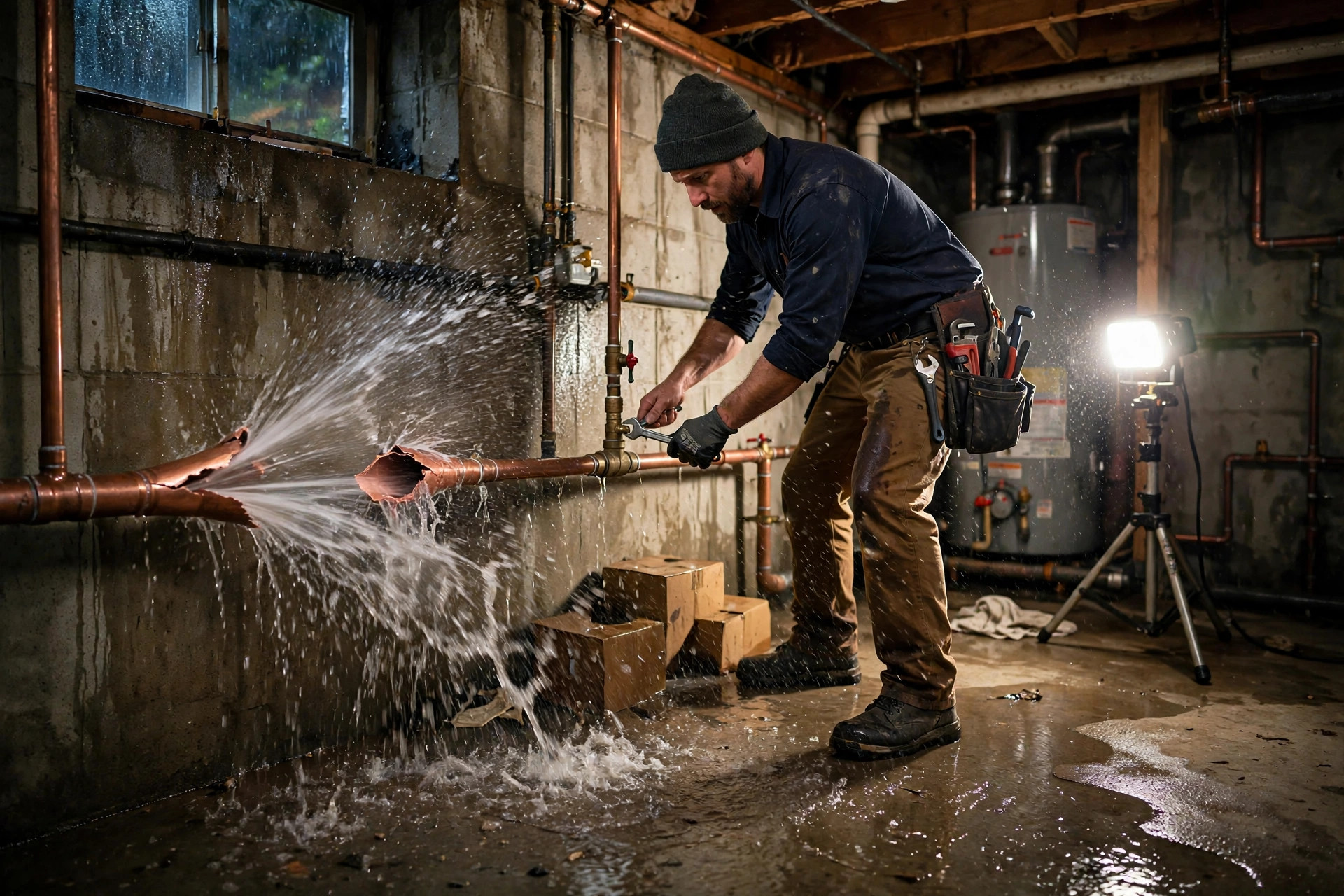 Plumbing in rockwood