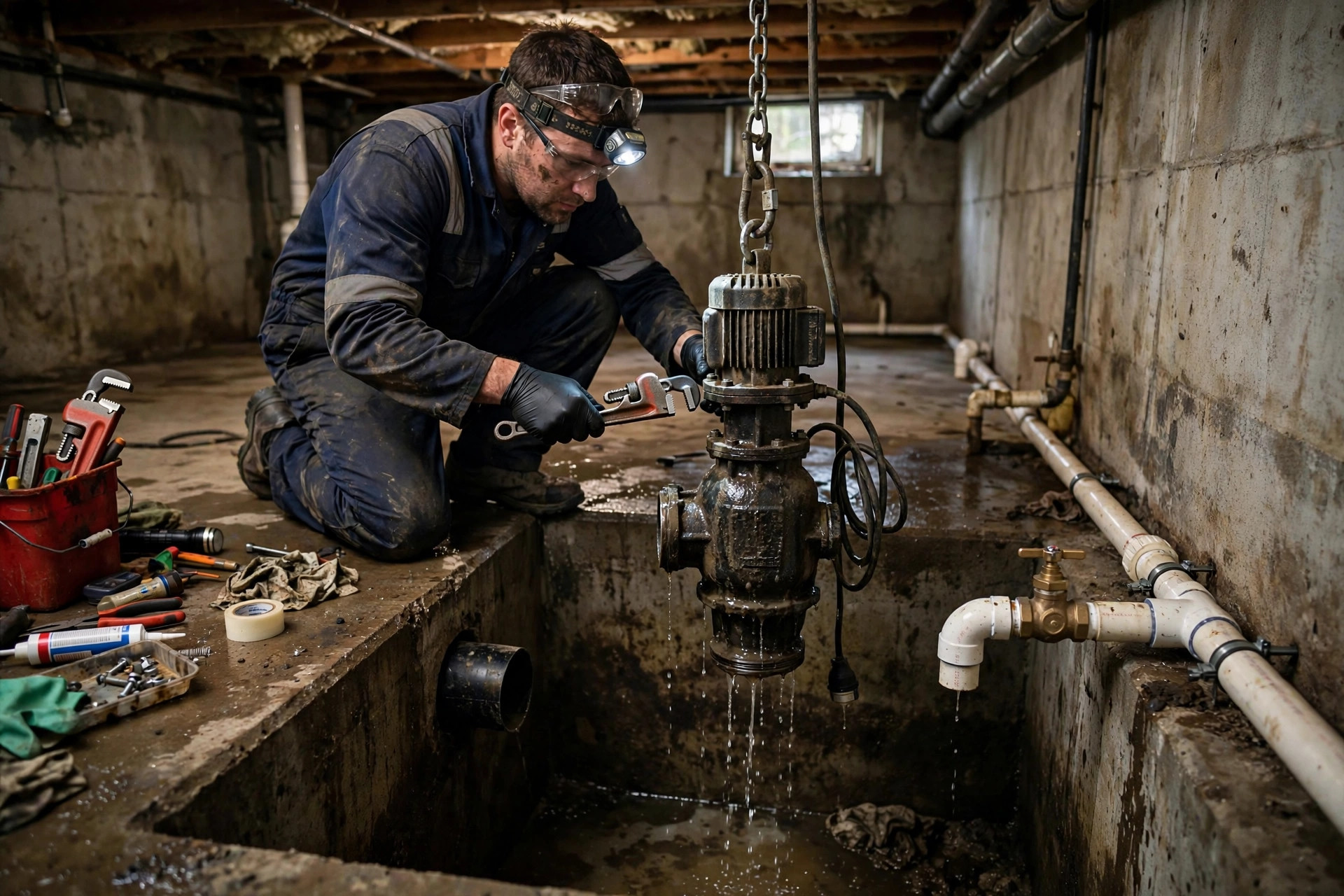 Sewage Ejector Pump Repair in Portland, OR