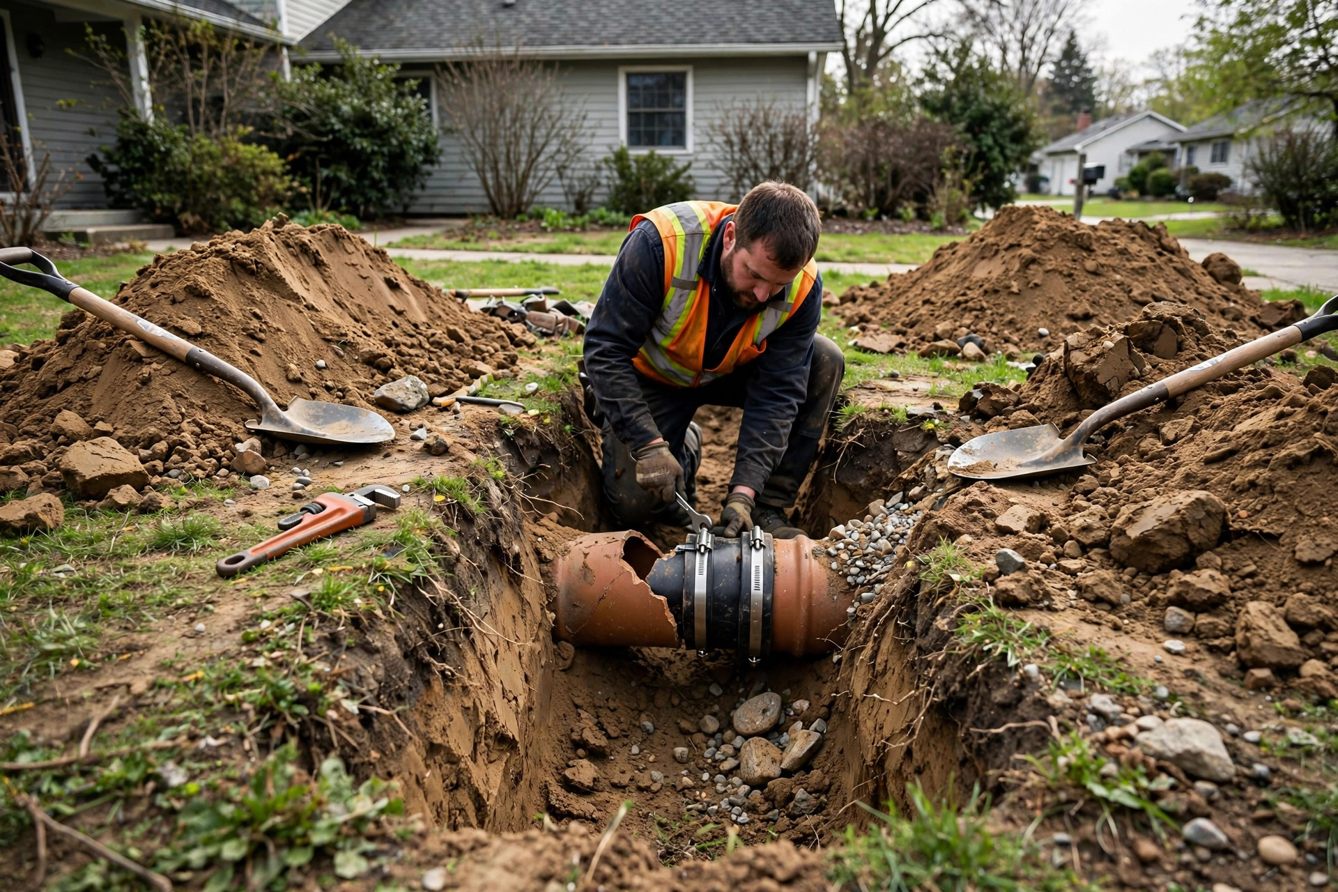 Sewer Line Repair in Portland, OR