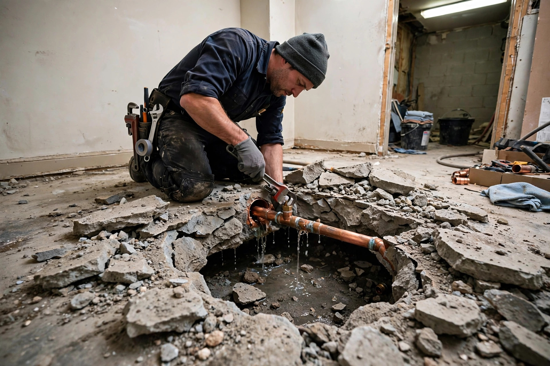 Slab Leak Repair in Portland, OR